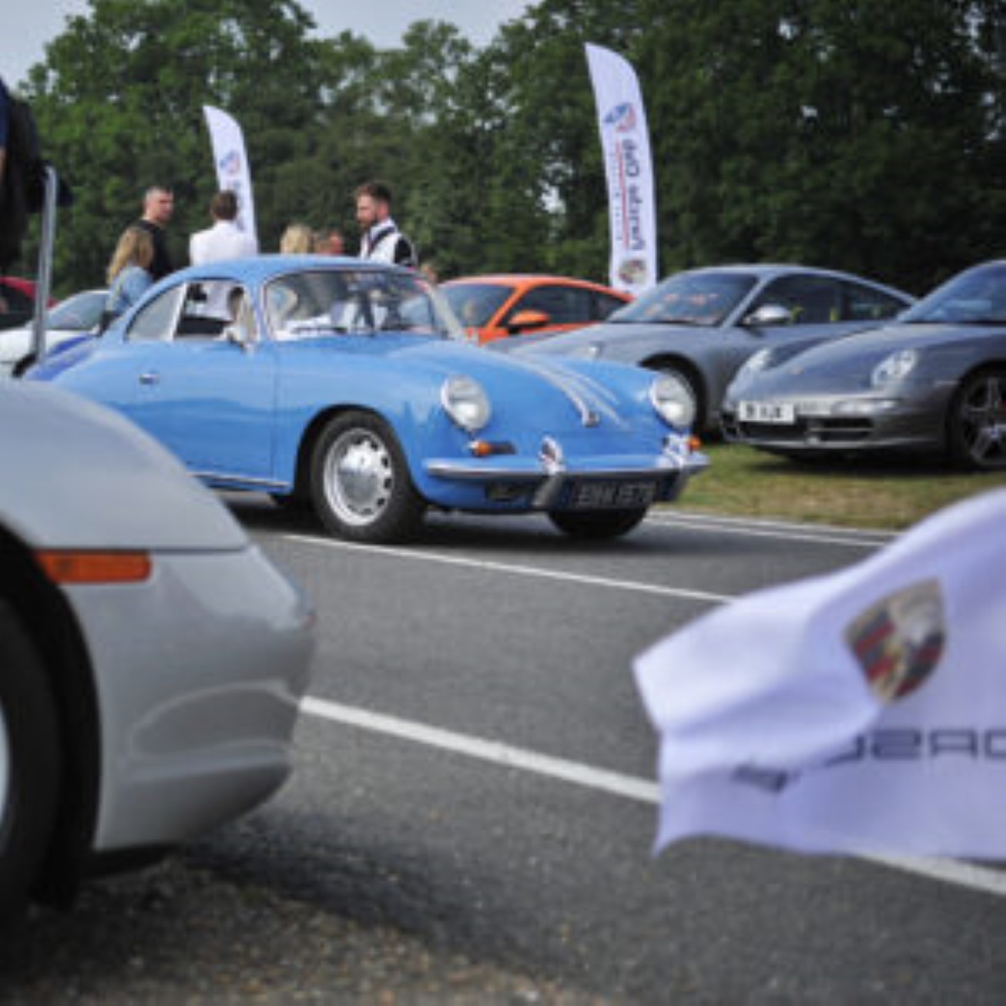Porsche Club GB meet up at Hot Numbers Coffee